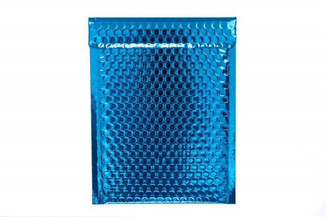 Obálky DIN C5 s polstrováním, modré