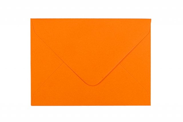 Obálky DIN C7, oranžové
