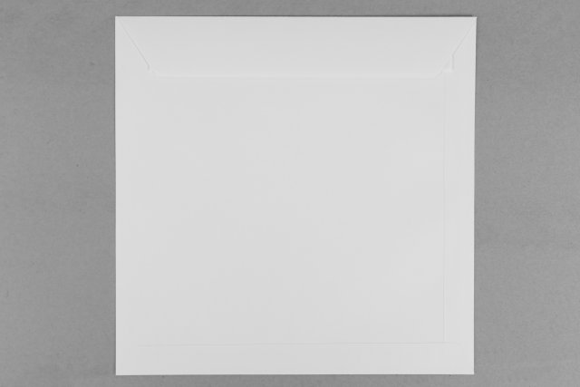 Čtvercové obálky 240x240 mm, bílé