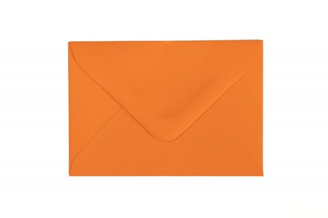 Obálky 65x94mm, oranžové