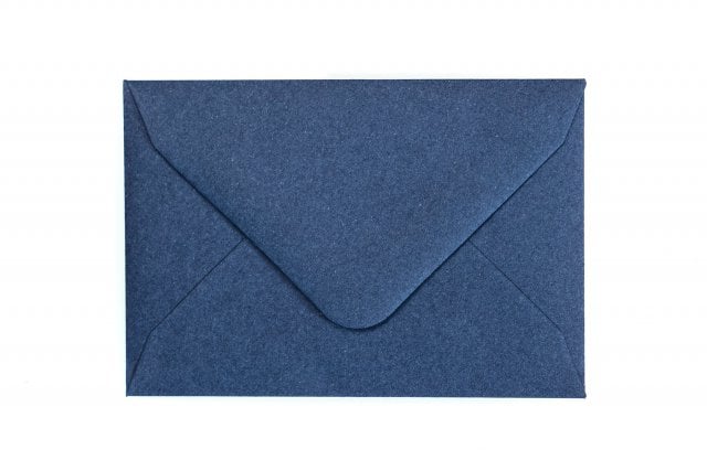 Obálky 65x94mm, tmavě modré