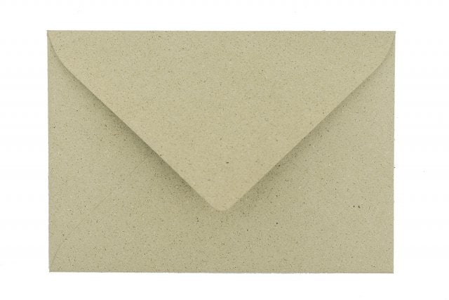 Obálky DIN C7, travní papír