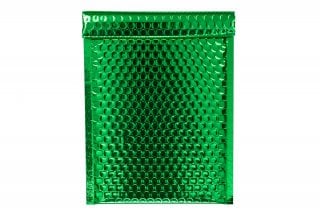 Obálky DIN C5 polstrované, zelené