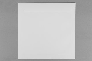 Čtvercové obálky 240x240 mm, bílé