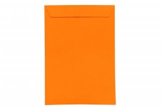 Obálky DIN C4 s lepidlem, oranžové