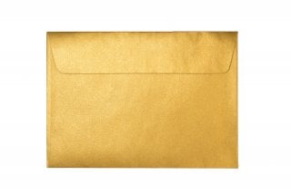 Obálky DIN B6 samolepicí, zlaté