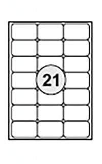 Štítky 63,5 x 38,1 mm